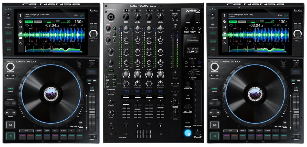 Denon Prime SC6000 + X1850